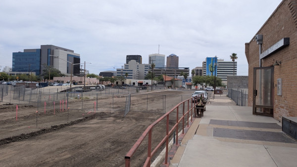Front parking area on May 20, 2026