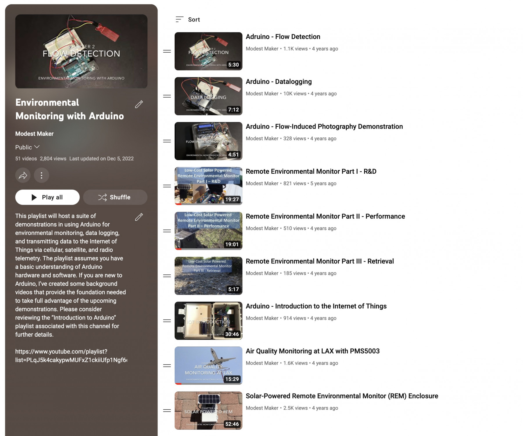 Environmental Monitoring With Arduino Circuit Diagram