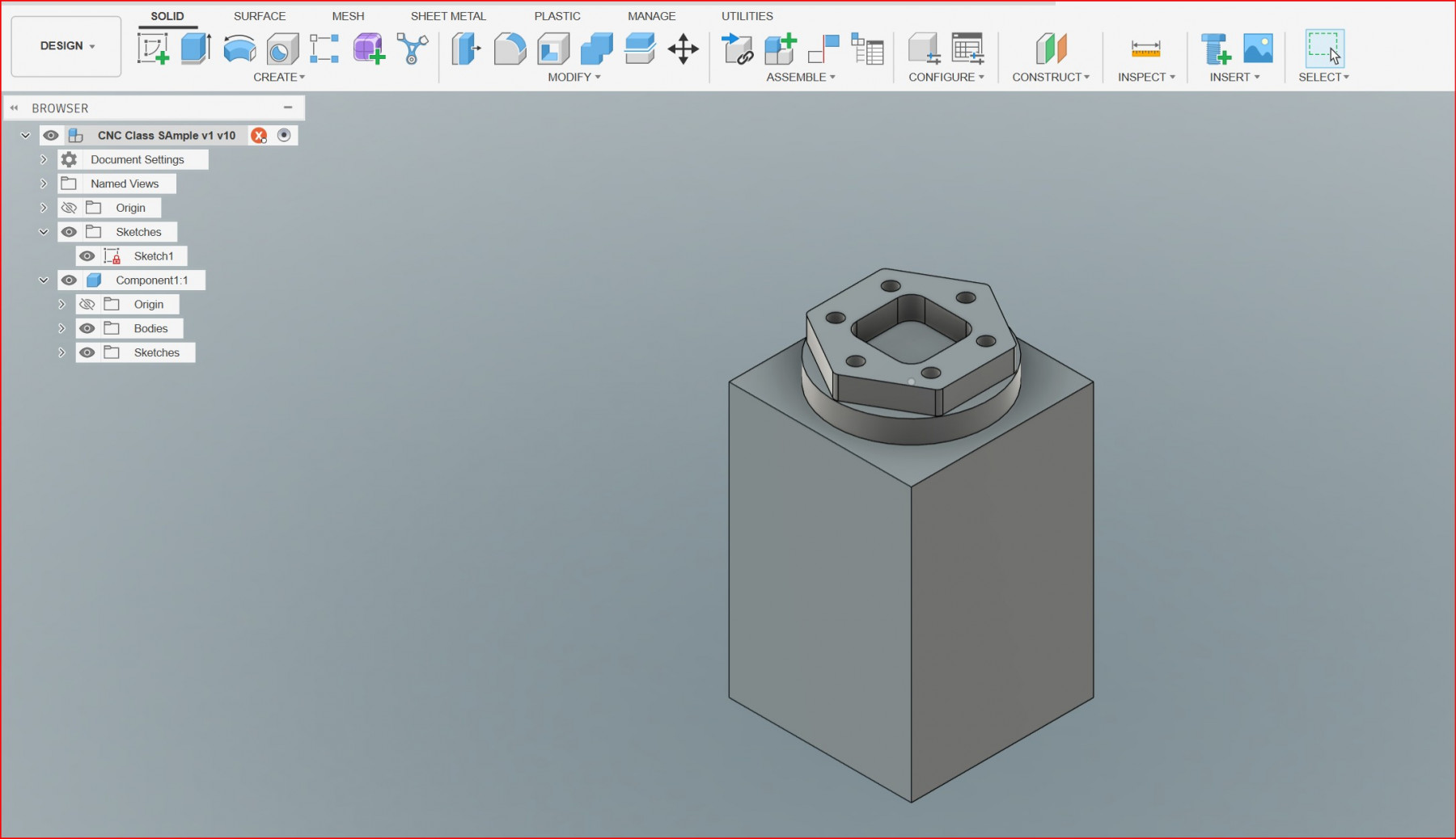 Basic 2D - 3D Modeling In Fusion360 Part 2 | Classes