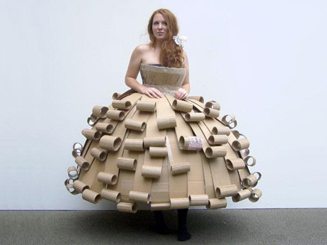 Cardboard Ball Dress