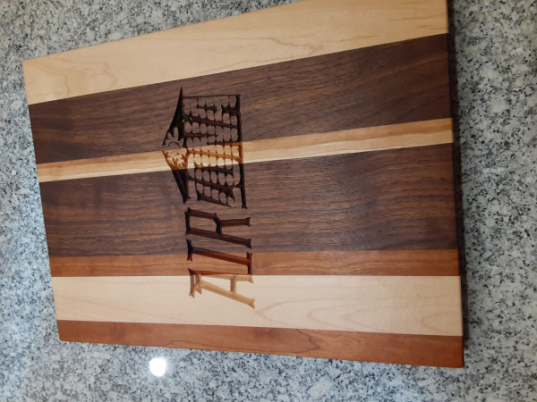 Cutting board w/Customer Logo